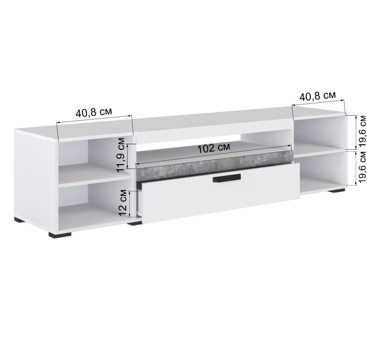 ТВ-тумбы, Тумба ТВМ-8