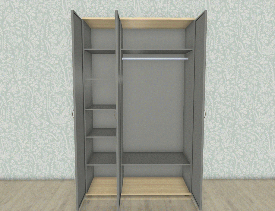 Шкафы распашные, Модульная система Карина Шкаф ШК-1001