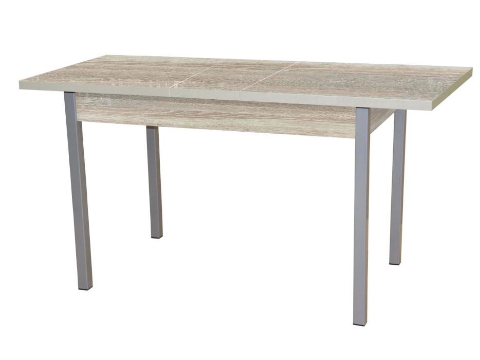 Обеденные столы, КОЛОРАДО стол обеденный раздвижной опора квадро серебро