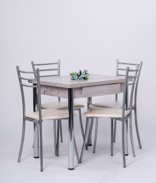 Обеденная группа 80 Ящик/Хокко/Хром