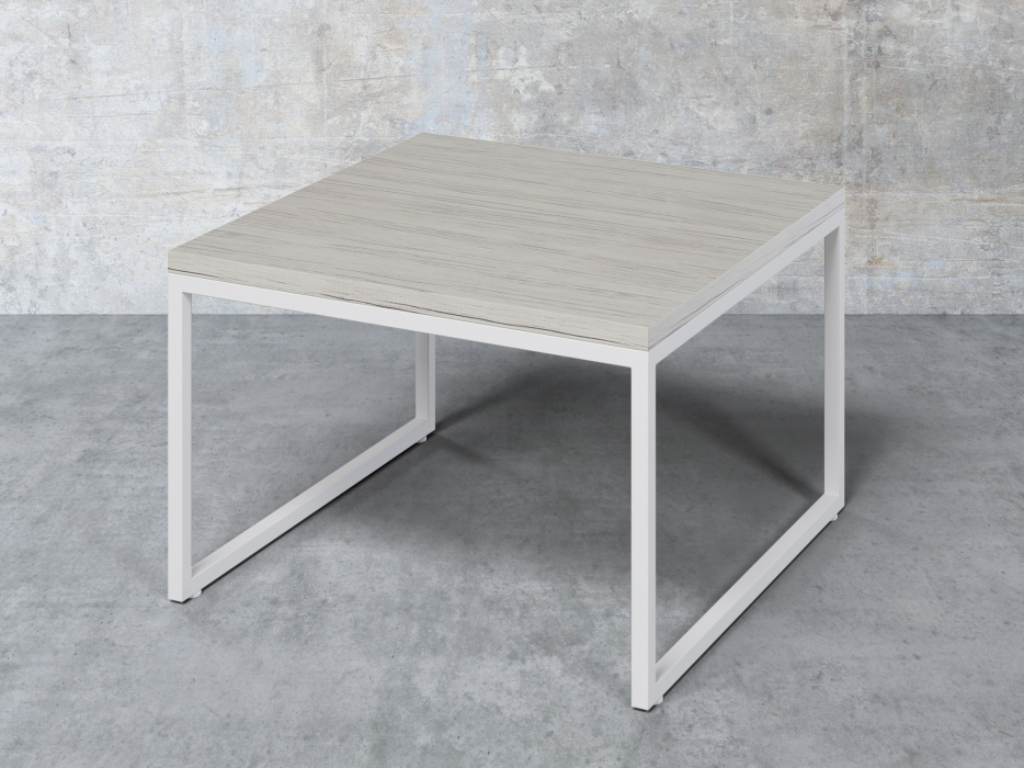 Журнальные столики, Столик журнальный Айсберг Лофт 01 Белый