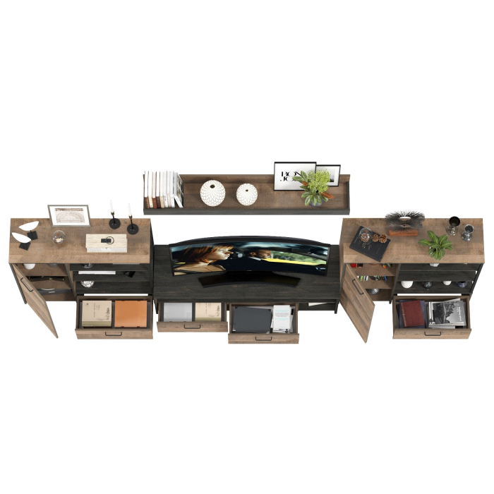 Стенки для гостиной, Мебель для гостиной Трувор комплект № 49