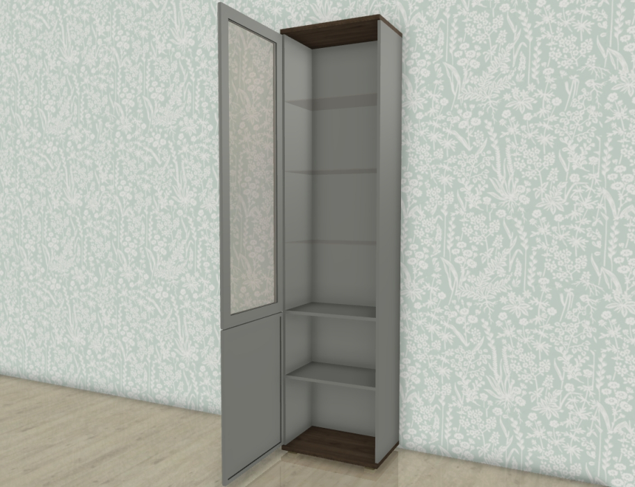 Шкафы одностворчатые, Модульная система Карина Шкаф ШК-1044