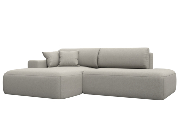 Диван угловой Лига-036 НПБ Модерн левый угол, рогожка Амур