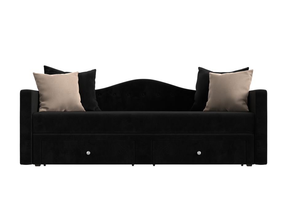 Детские диваны, Детский прямой диван Дориан, Велюр