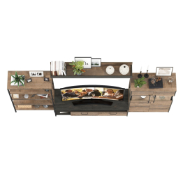 Модульная мебель для гостиной с подсветкой Трувор № 55