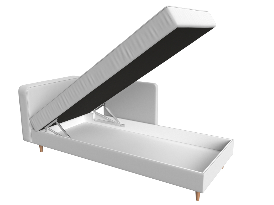 Кушетка кровать, Кушетка Прайм, экокожа, левый угол