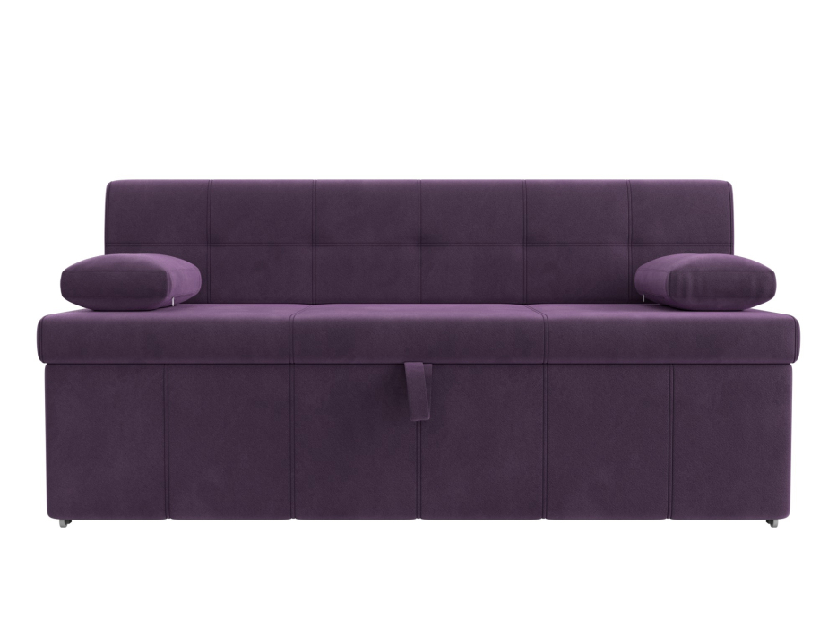 Диваны прямые кухонные, Кухонный прямой диван Лео, микровельвет