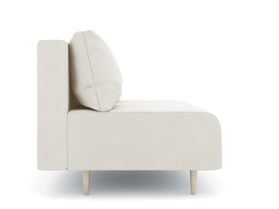 Дизайнерские диваны для гостиной, Диван прямой нераскладной Милли мини 2-х  местный без подлокотников, велюр