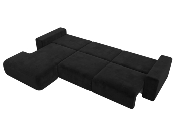 Диван угловой Лига-036 Классик Лонг левый угол, велюр