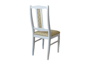 Стул С-2 / Тон 304 Белый /  Андрис Бежевый Соты ( Комплект 2 шт. )