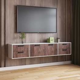 Тумба ТВ подвесная Парус-12