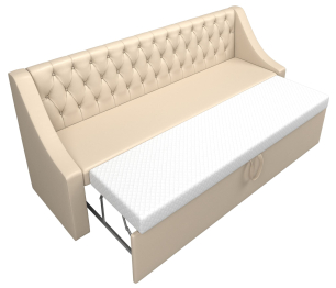 Диван прямой кухонный Мерлин, эко кожа