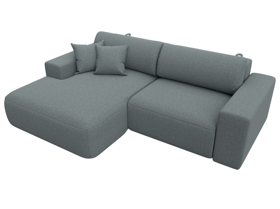 Диваны угловые в гостиную, Диван угловой Лига-036 НПБ Классик левый угол, рогожка Амур