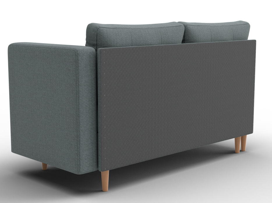 Маленькие спальные диваны, Кушетка Лига-098, рогожка Амур