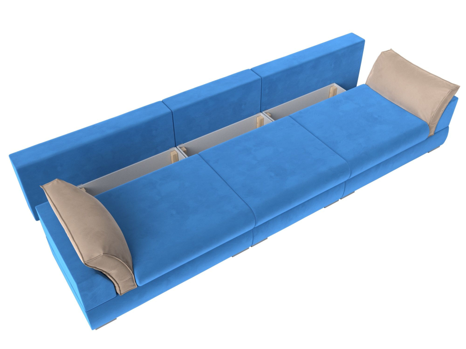 Диваны прямые кухонные, Прямой диван Пекин Long, велюр