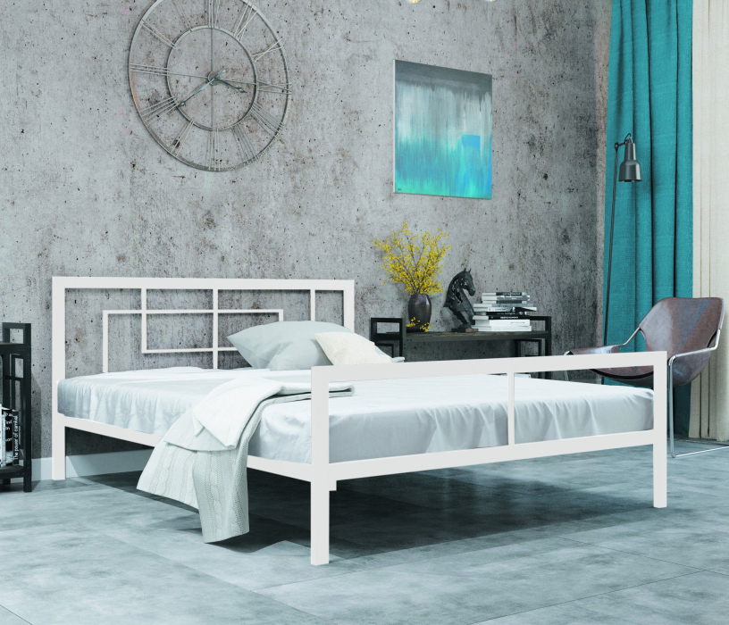 Кровати 90 см, Кровать в стиле лофт Кантерано 0.9