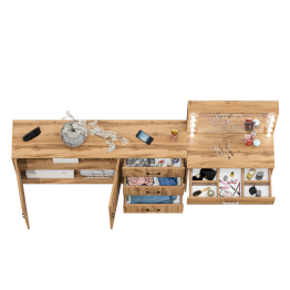 Комод-тумба 123-1604 и туалетный столик с подсветкой СТ-4