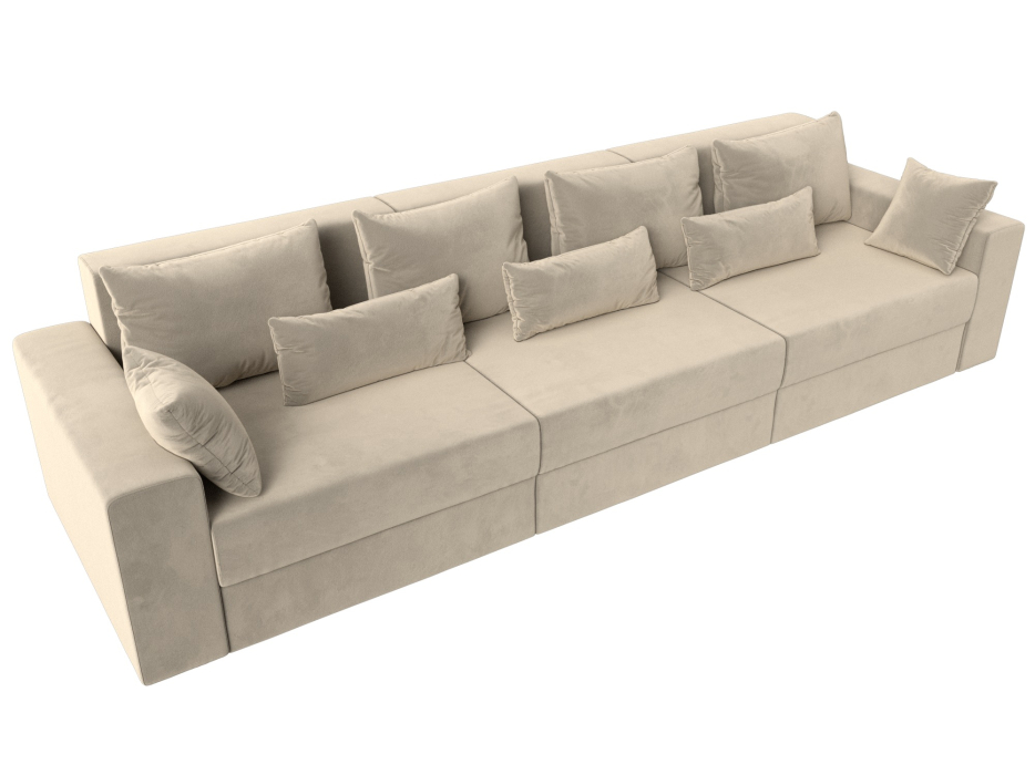 Офисные диваны, Диван прямой Майами Long, микровельвет