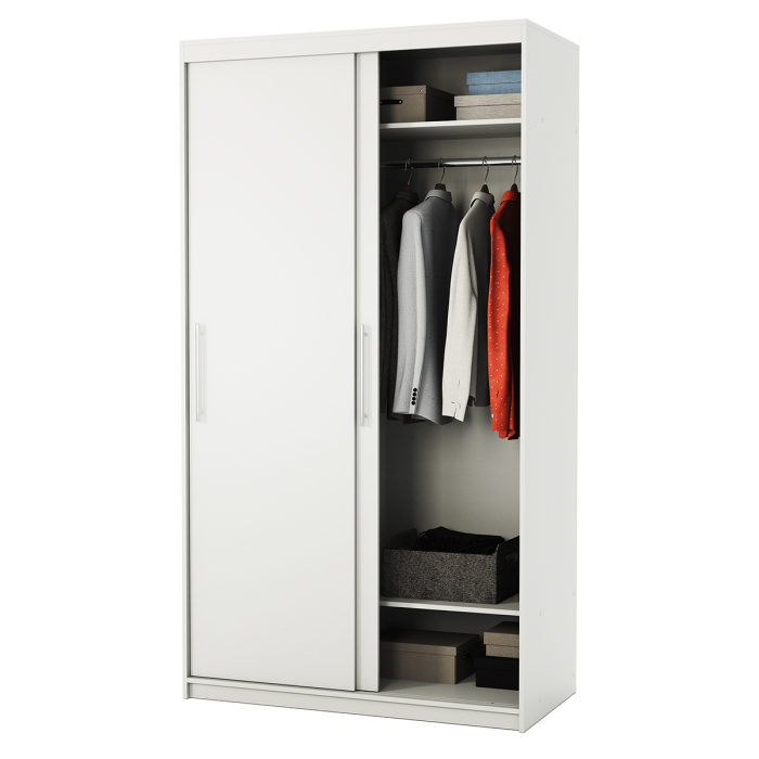 Шкафы-купе 2-х дверные, Шкаф-купе 2-х дверный Эконом 100х60х200