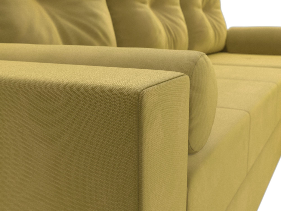 Диваны угловые в гостиную, Диван угловой Верона Лайт правый угол, микровельвет