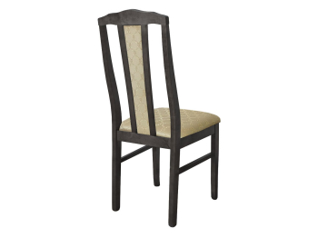 Стул С-4 / Тон 305 Черный / Андрис Бежевый Соты ( Комплект 2 шт. )