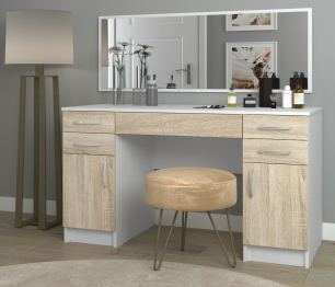 Стол туалетный Фреш пять ящиков/две двери СТФР 2