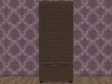 Шкафы двухстворчатые, Модульная система Камелия Шкаф ШК-2602