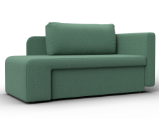 Маленькие спальные диваны, Кушетка Лига-097, рогожка Амур