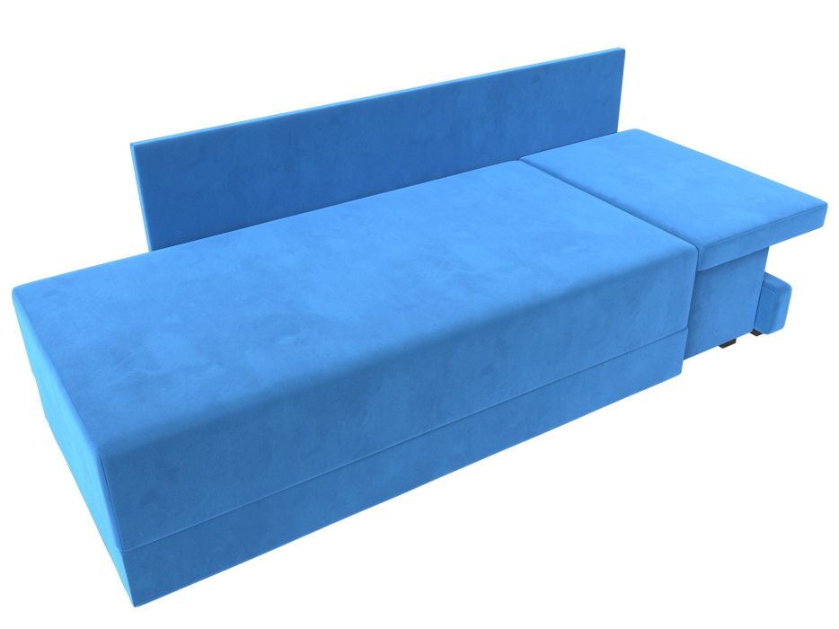 Кушетка диван, Кушетка Никас правая, велюр