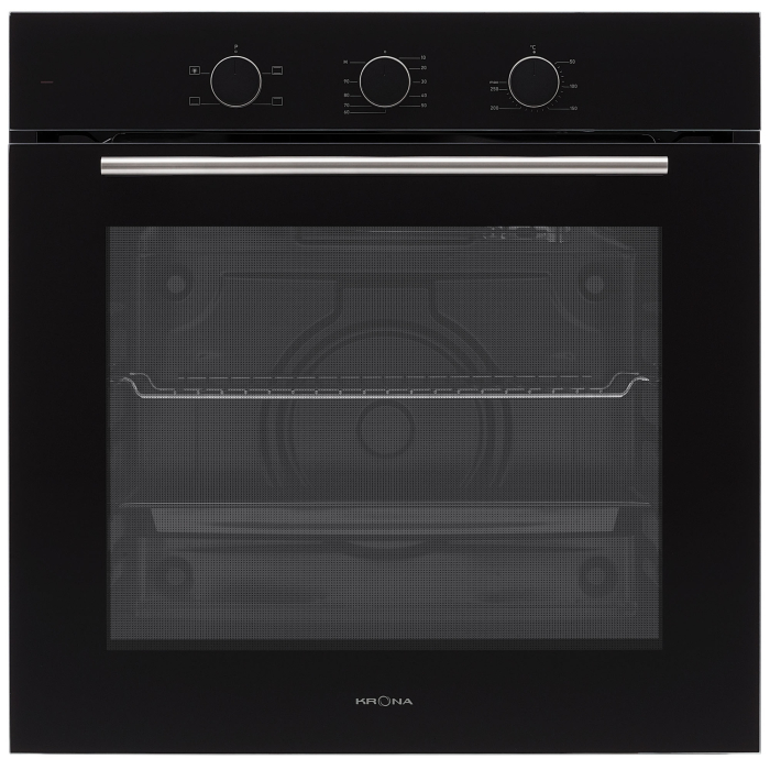 Духовые шкафы, Электрический духовой шкаф (независимый) KRONA ELEMENT 60 BL