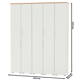 Стенка для прихожей в коридор Октава № 46