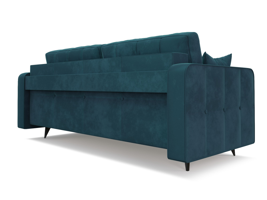 Диваны с ящиком для белья, Диван прямой тик-так Снеп (Бархат)