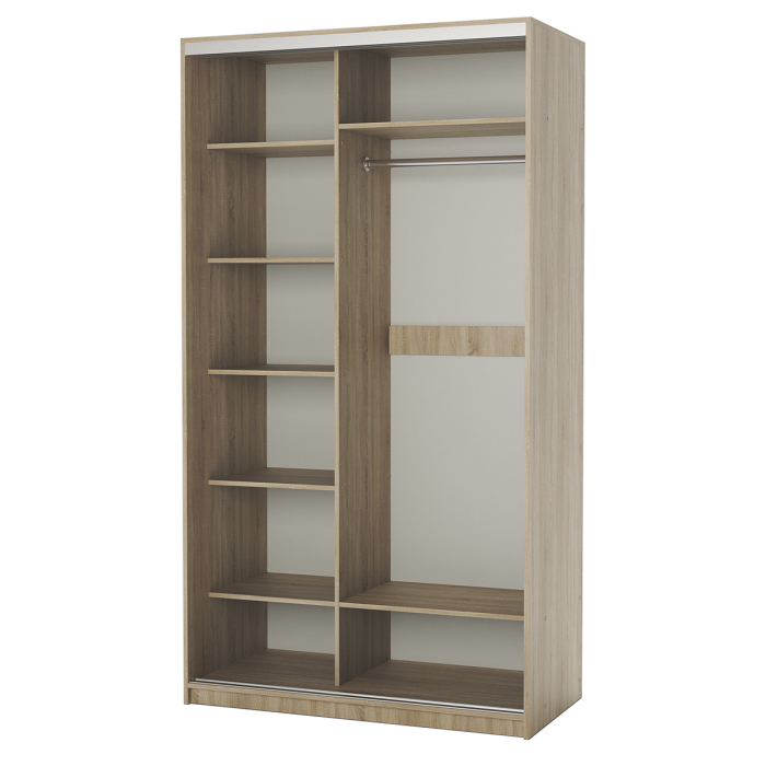 Шкафы-купе, Шкаф-купе 2-х дв. Премиум 120х60х220