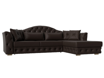 Диван угловой Артис правый угол, экокожа