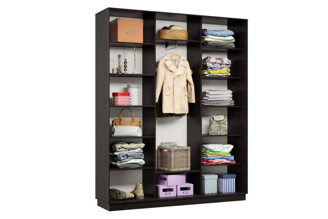 Шкафы-купе 3-х дверные, Шкаф-купе Премьер Лайт 29 (11;08;11) трехдверный