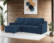 Диваны угловые в гостиную, Диван угловой Берн (Велюр)