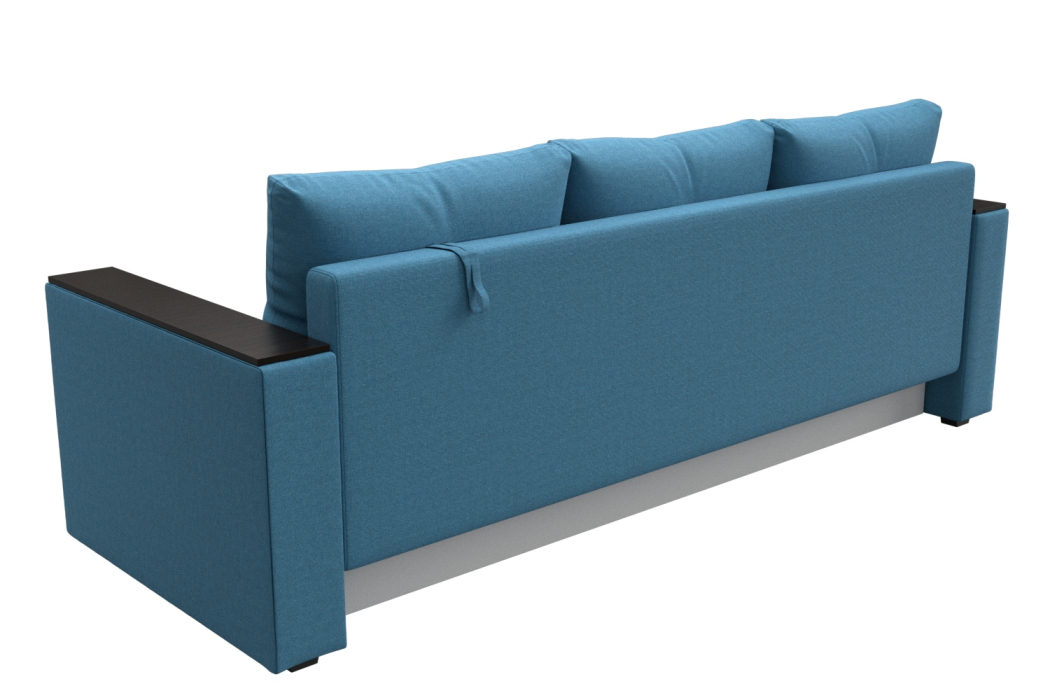 Диваны еврокнижки, Диван прямой Атланта без стола, рогожка Амур