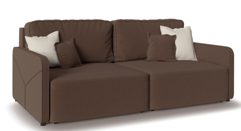 Диван-кровать еврокнижка-трансформер Тоскана, велюр