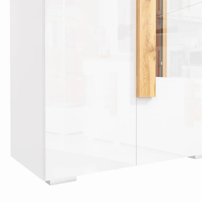 Витрины, Шкаф-витрина двухдверная 1995х766х395 мм