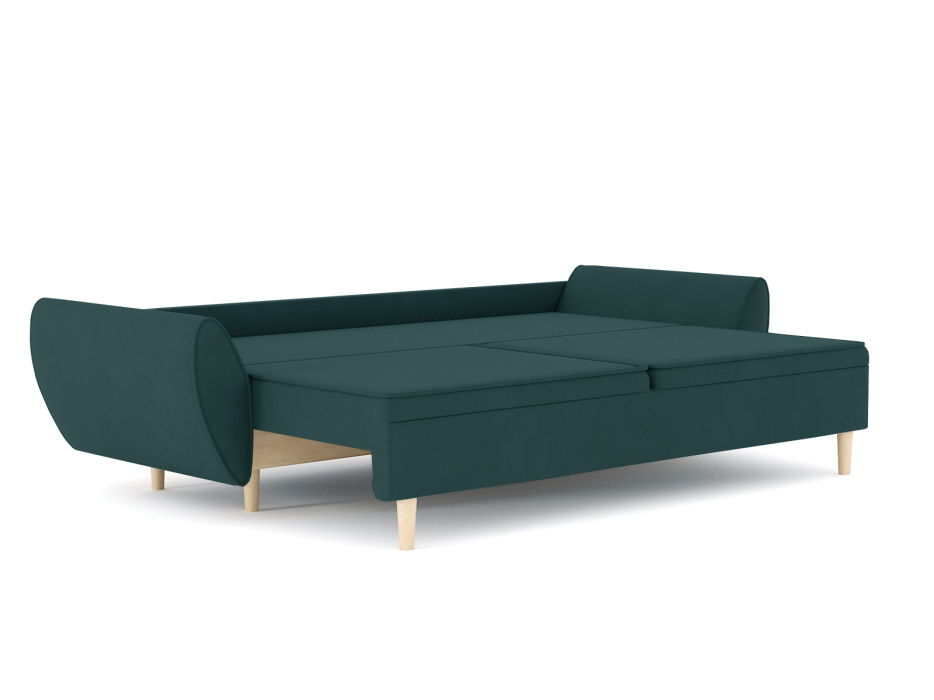 Диваны еврокнижки, Диван-кровать еврокнижка-пантограф, Кёртис, велюр