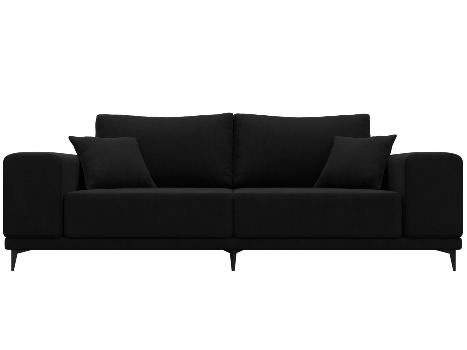 Диваны кровати со спальным местом, Прямой диван Льюес, микровельвет