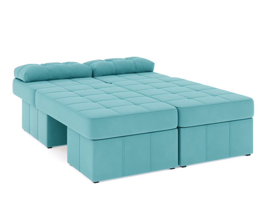 Диваны угловые в гостиную, Диван-кровать угловой Оливер Люкс еврокнижка-трансформер, велюр