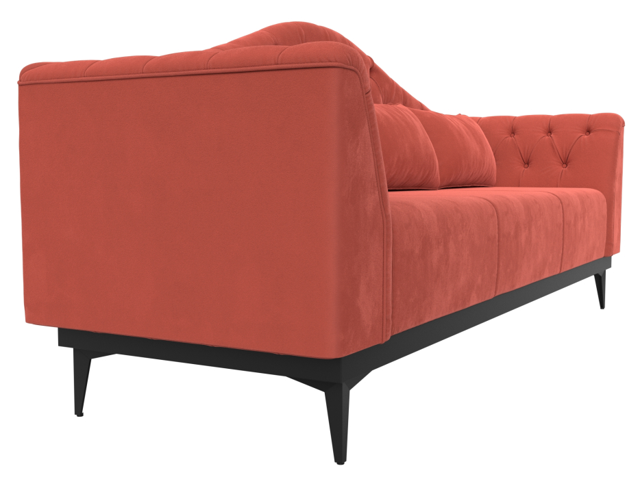 Дизайнерские диваны для гостиной, Прямой диван Флорида, Микровельвет