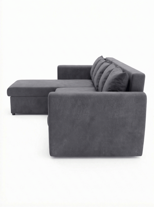 Диваны угловые, Диван угловой Мартин 140, велюр