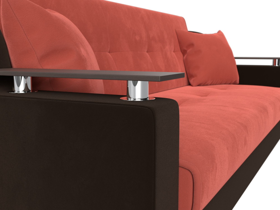 Диваны книжки, Прямой диван книжка Сенатор, микровельвет