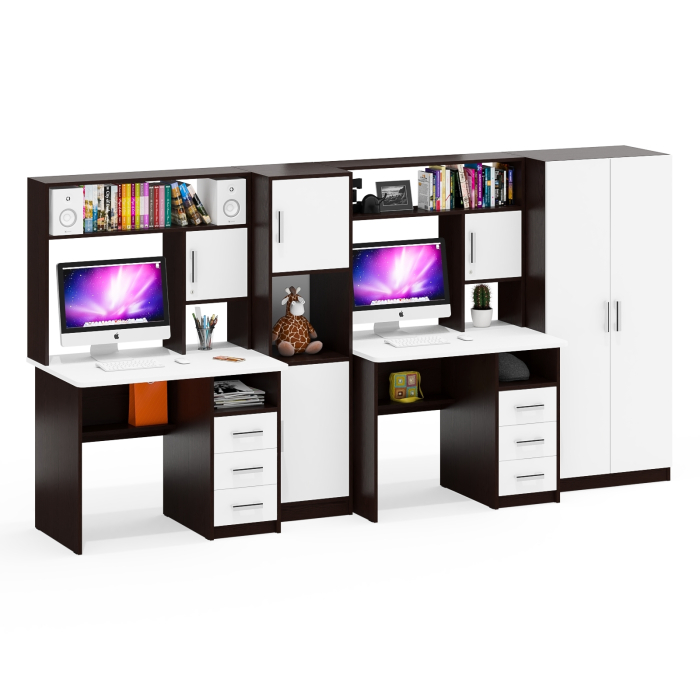 Домашние кабинеты, СК-9 набор мебели для детской комнаты для двоих детей