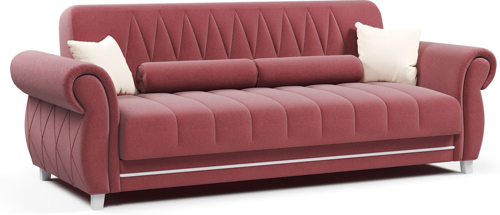 Диваны прямые, Диван-кровать прямой Роуз книжка,велюр