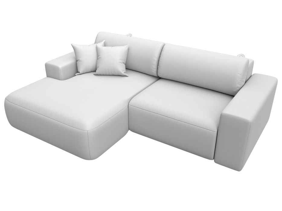 Диваны угловые в гостиную, Диван угловой Лига-036 НПБ Классик левый угол, экокожа GRIFON