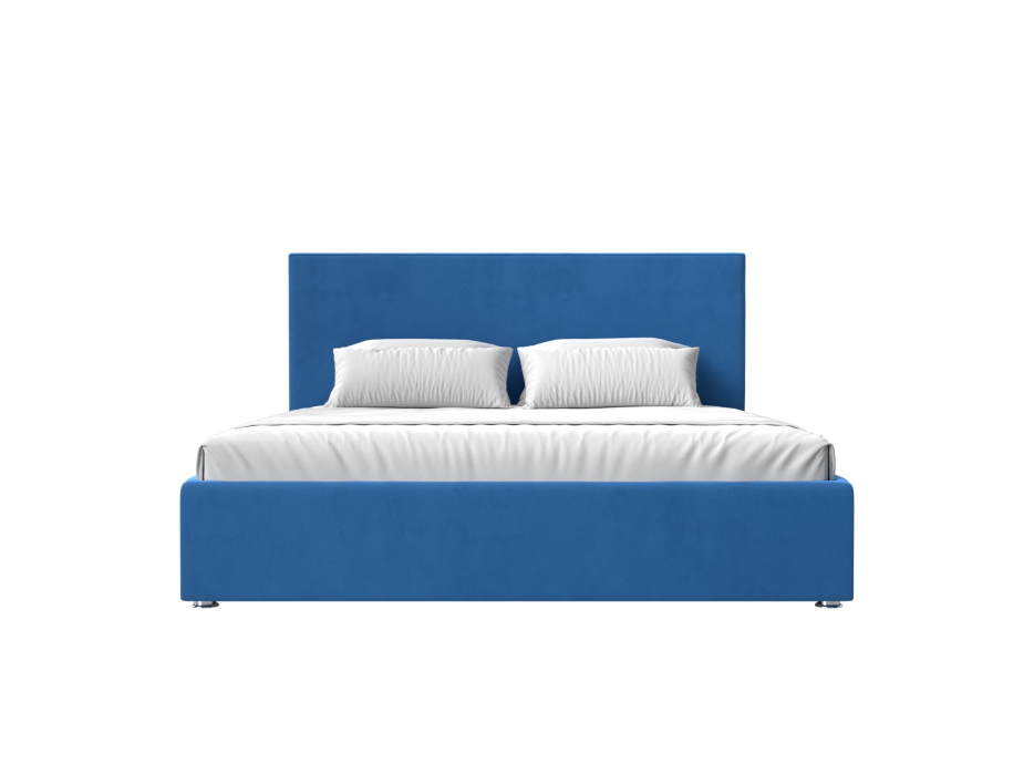 Мягкая кровать, Интерьерная кровать Кариба 200, велюр
